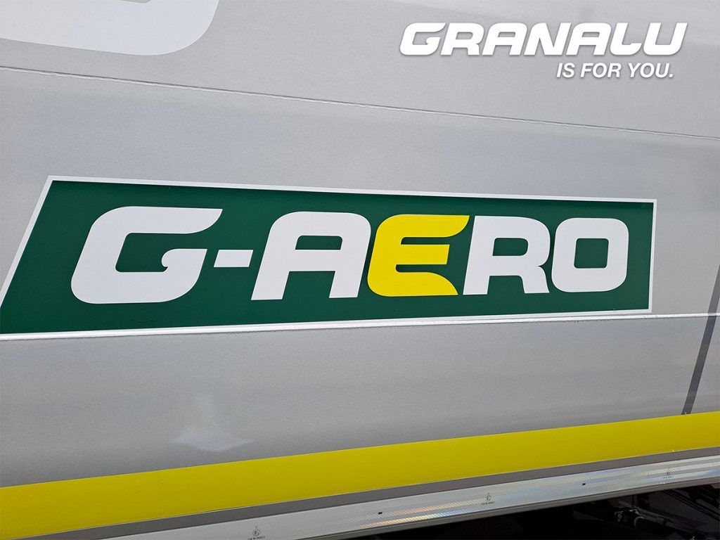 Detalle del chasis de aluminio del semirremolque G-Aero