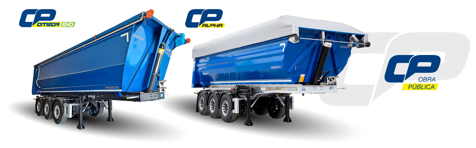 Semirremolques para transporte de Obra pública - Gama OP Alpha